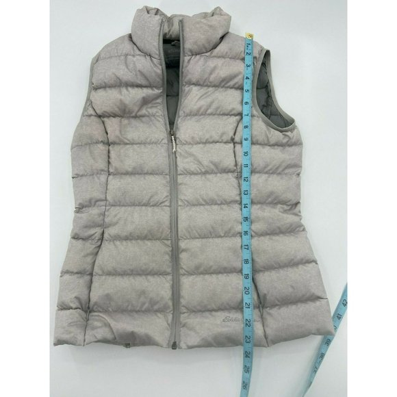 Eddie Bauer Gray Puffer Vest - Picture 6 of 7